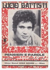 Spartito lucio battisti - spartito,