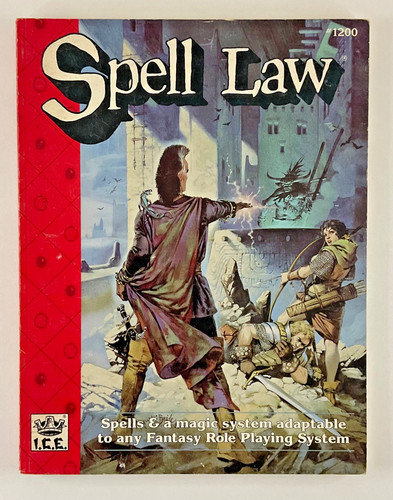 Rolemaster spell law 2nd - rolemaster,