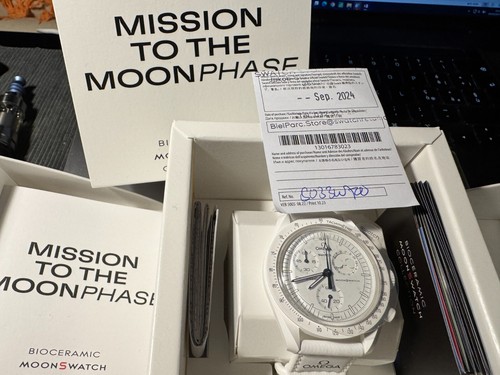 Swatch omega moonswatch - x,