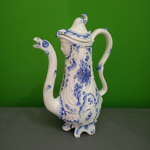 Antica caffettiera maiolica - caffettiera,