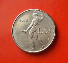 50 LIRE 1978 CON NUMEROSE