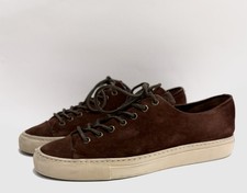 Sneakers Buttero Tanino rare scamosciate bordeaux taglia IT 41 US 9 fatte a mano in Italia
