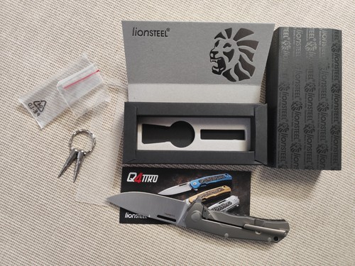 Knife lionsteel q4ttro - knife, cf
