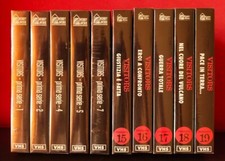 VISITORS - 10 VHS Sigillate PRIMA SERIE & THE SERIES + 28 fascicoli GRANDI TEMI