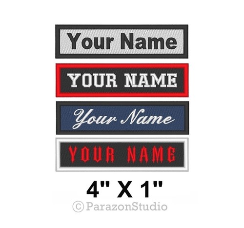 Toppa personalizzata ricamata