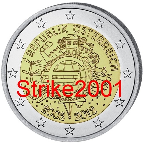 Euro commemorativo austria - euro,