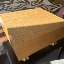 Vintage Natural Wood Go Game
