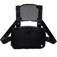 Marsupio Da Petto Uomo Multitasche Tracolla Regolabile Borsa Zaino Borsello