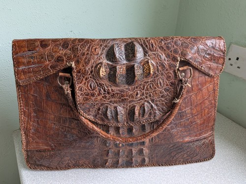 Grande borsa vintage pelle - grande,