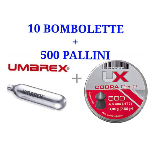 Bombolette co2 soft air - 10,