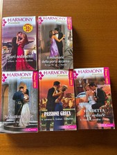 Romanzi d’amore della collana Harmony, diverse storie e diversi autori. 