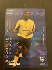 Football Champions Jay Jay Okocha 2002 2003 Bolton Condizioni Ottime 