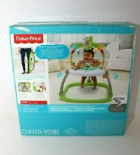 Mattel Fisher-Price CHN38 Rainforest Jumperoo compatto, multicolore