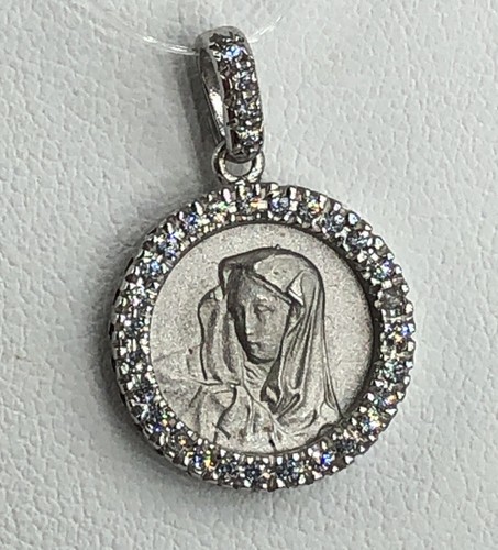 Ciondolo madonna oro bianco - oro,