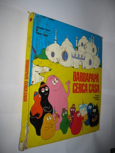 Libro vintage barbapapa - libro,