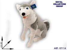 HUSKY CANE PELUCHE PUPAZZO CM