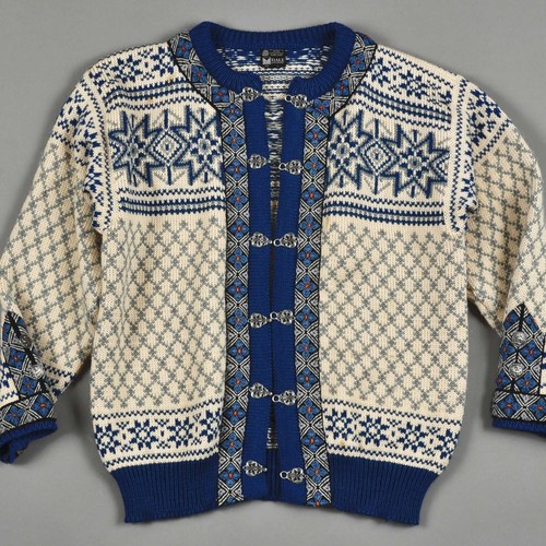 Maglione cardigan norvegese