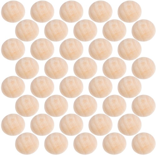 200 pcs perline legno - di, fai