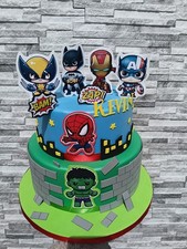 Torta Scenografica Supereroi