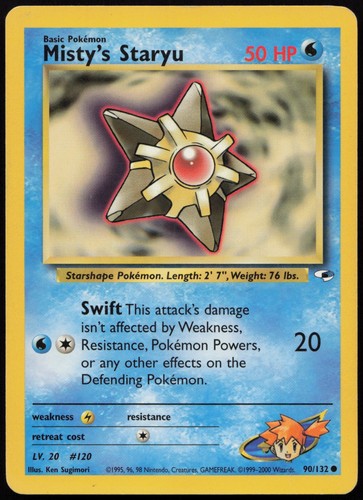 Pokemon misty staryu 132 - pokemon, 90/132