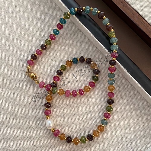 Collana perle bianche - di,