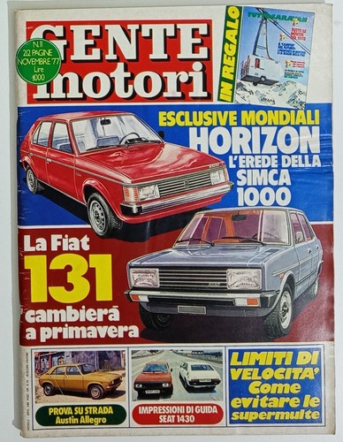 97726 gente motori - 97726, a.