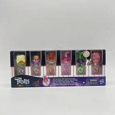 Hasbro Trolls DreamWorks World Tour Tiny Dancers Find Your Beat Pack 6 pz Nuovo