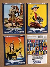 LEGENDS BY SERGIO BONELLI-2024 CARDS BASE SFONDO BLU SCURO MANCOLISTA