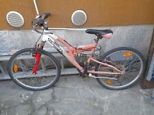 Bici rossa ragazzi full suspension