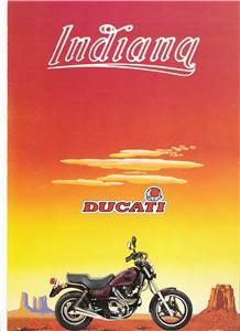 1987 ducati cagiva indiana - ducati/cagiva,