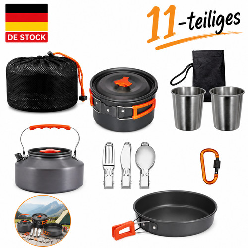 Set cucina campeggio 11 - set, da