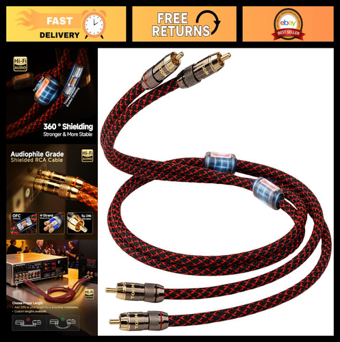 Cavi audio rca schermati - rca,