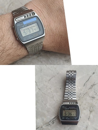 80s seiko a156 - a156-5000, lcd