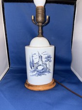 Rara lampada maiolica firmata