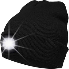 Illuminato Berretto LED, Berretto Invernale Caldo LED, Invernali LED Beanie, Cap