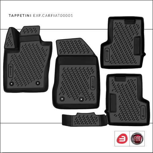 Tappetini tappeti gomma fiat - tappetini,