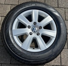 1 CERCHIO IN LEGA ORIGINALE 17" VW TOUAREG 7P 7P6601025 7,5x17 ET50 5x130 FREIHAUS