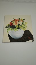 Dipinto originale floreale su