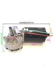 MOTORIDUTTORE REVERSIBILE 12-24 V 25/50W MAX NM 150 15-70 RPM **OFFERTA 5 PZ**