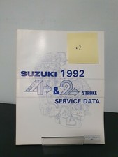 Service Data Suzuki 2 4 tempi 1992
