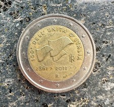 MONETA 2 EURO COMMEMORATIVO ITALIA 2011 - 150° UNITA' D'ITALIA