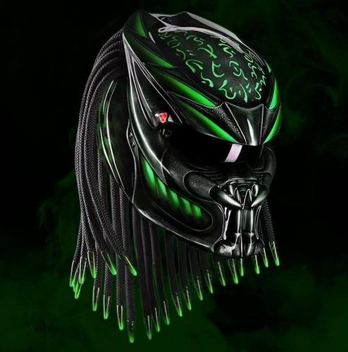 Casco predator personalizzato - casco,