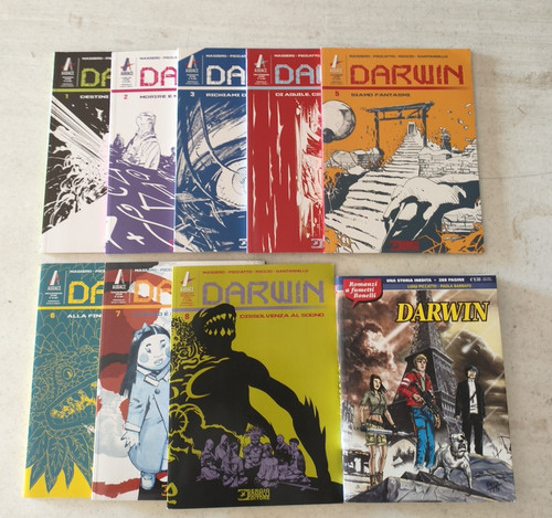 Darwin completa romanzo - darwin, 1-8