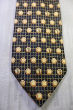 TRUSSARDI 100% SETA SILK TIE