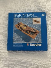 Piscina galleggiante vintage