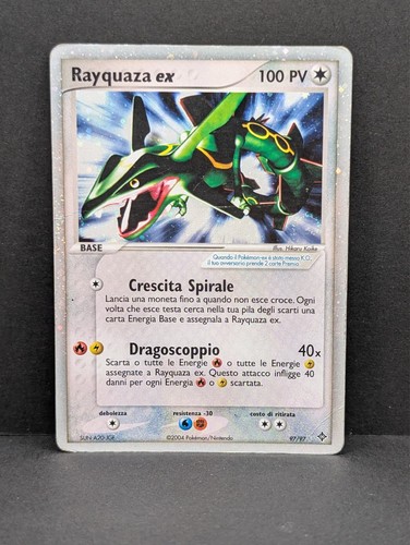 Rayquaza dragon holo - ex,