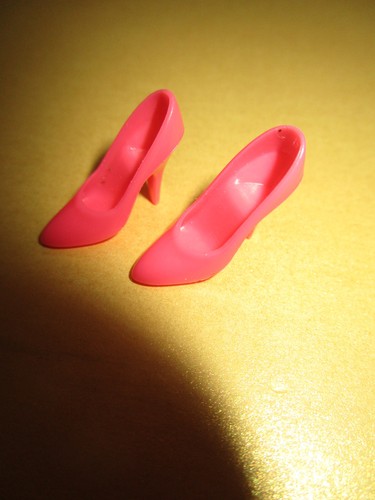 1123 antiche scarpe barbie - antiche,
