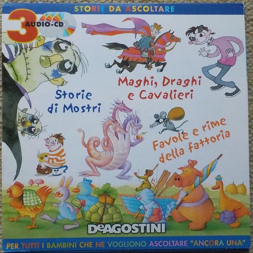 Storie ascoltare 3 cd - da,