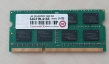 Transcend 4GB DDR3 1600Mhz SODIMM RAM MEMORIA Apple MacBook imac MAC MINI