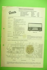 Servizio Manual Graetz Melodia 1118,Grazioso 41118,Moderato,Originale